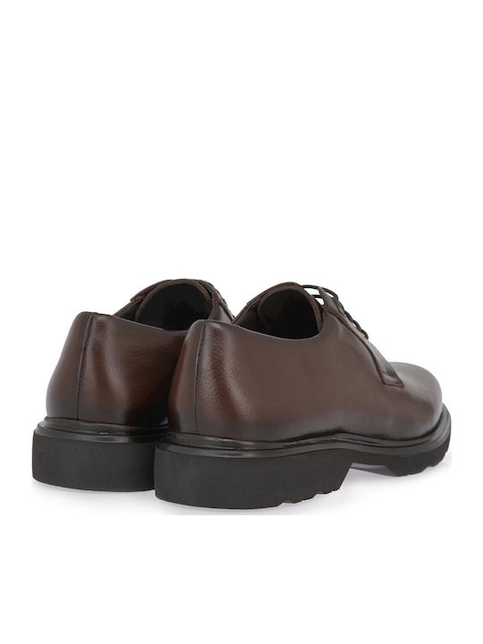 Men's Leather Oxfords Brown