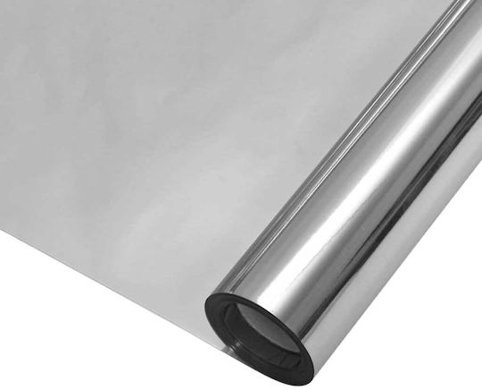 vidaXL Aufkleber 90cm x 5m Silver 3394732 1Stück