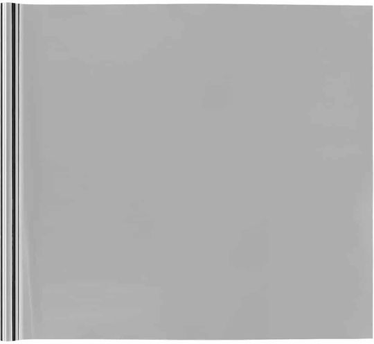 vidaXL Αυτοκόλλητο 90cm x 10m Ασημί 3394733 1τμχ