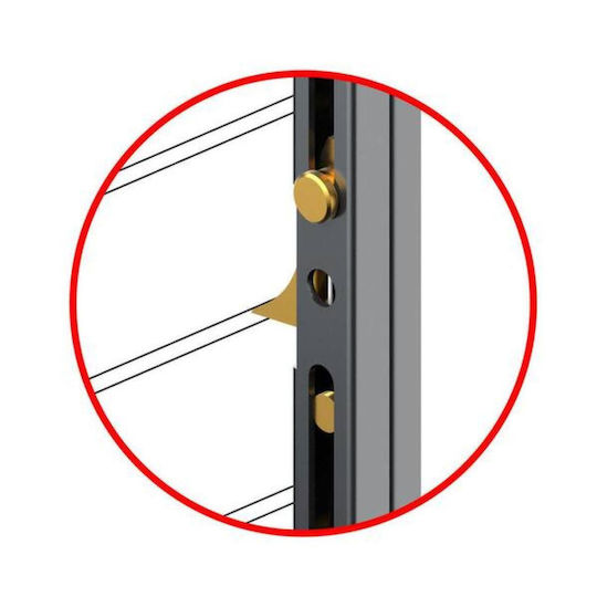 Gb01p Lock Set Right + Left Internal Home Roller Shutters Single Hook