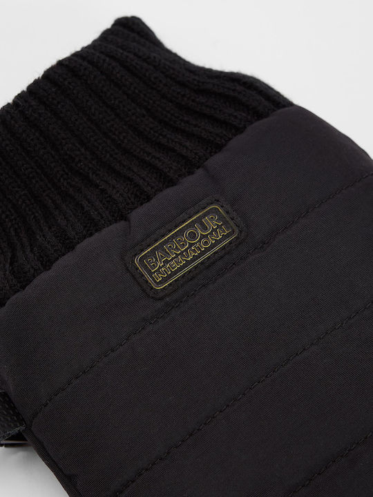 Schwarz Vlies Handschuhe