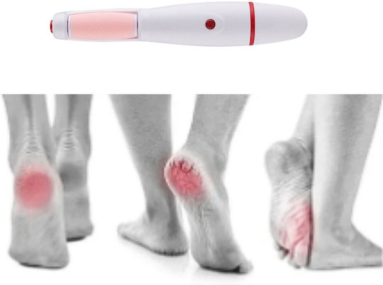 Electric Foot File Battery & USB Heels Callus Red