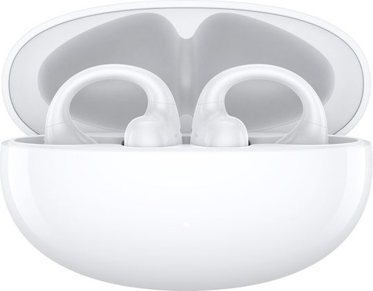 Edifier LolliClip Open Ear Bluetooth Handsfree Ακουστικά με Αντοχή στον Ιδρώτα και Θήκη Φόρτισης Λευκά