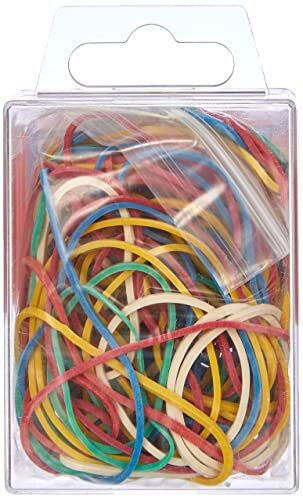 Herlitz Packaging Rubber Bands 60mm Multicolored Herlitz Packaging Rubber Bands 60mm Multicolored
