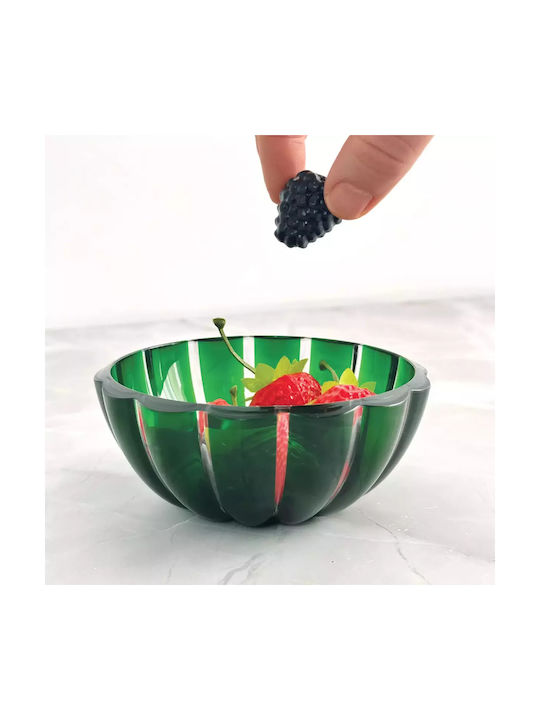 Guzzini Servierschüssel Rund Kunststoff Grün mit Durchmesser 12cm Guzzini Servierschüssel Rund Kunststoff Grün mit Durchmesser 12cm