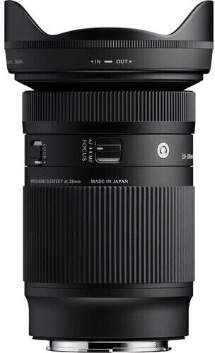 Sigma Camera Lens 20-200mm f/3.5-6.3 DG Contemporary Fixed for Sigma L Mount Black
