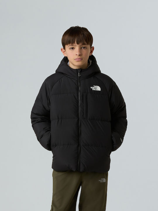 Kids' Sports Jacket with Lining & Hood Black North Down