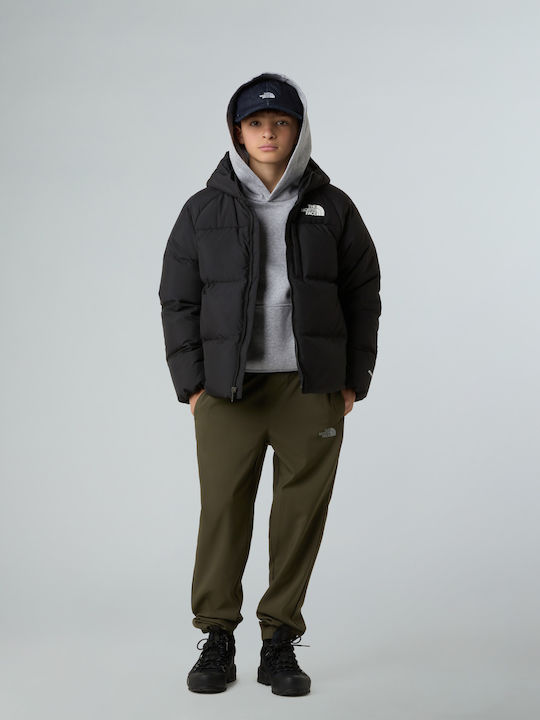 Kids' Sports Jacket with Lining & Hood Black North Down
