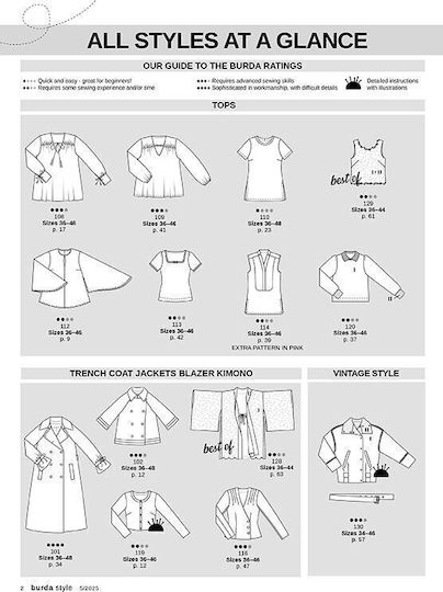 Burda Style Magazine 05/2025, May 2025