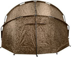 Delphin Lux Climacontrol Cort De Camping Pentru Pescuit Tunel Maro 300x320x175cm