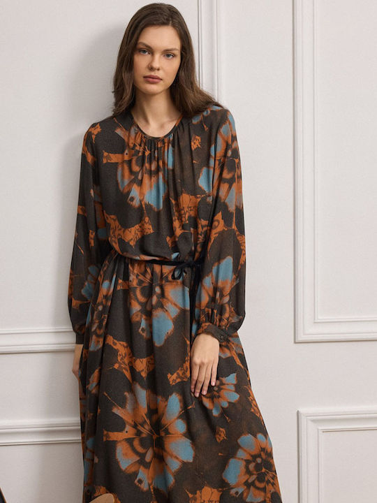 Midi Damenkleid Brick