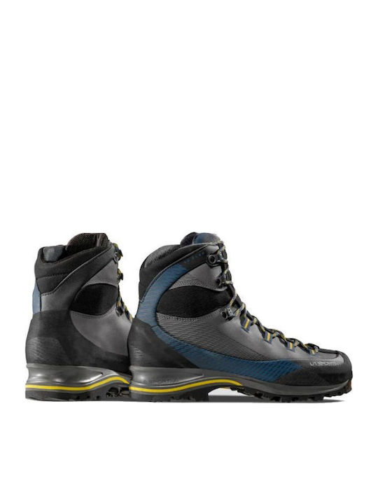 La Sportiva Trango Trk Leather Men's Hiking Boots Waterproof with Gore-Tex Membrane Carbon / Alpine