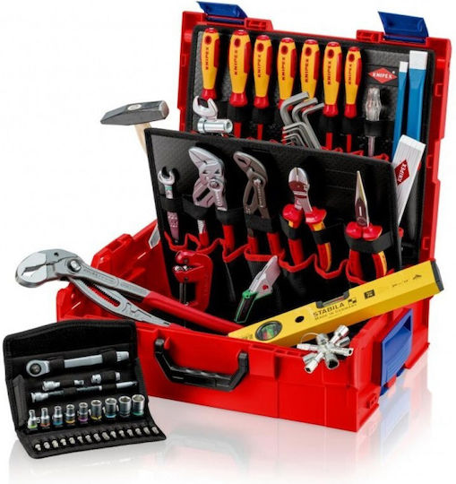 Knipex Βαλίτσα με 52 Εργαλεία Ηλεκτρολόγου