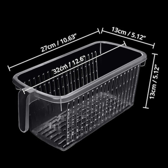 Coș De Organizare Pentru Frigider Utilizare Generală 27x13x13cm