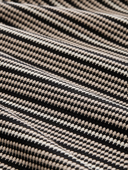 Sommer Kleid Gestrickt Schwarz