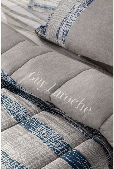 Guy Laroche Πάπλωμα Υπέρδιπλο 220x240εκ. Active Γκρι 530 GSM