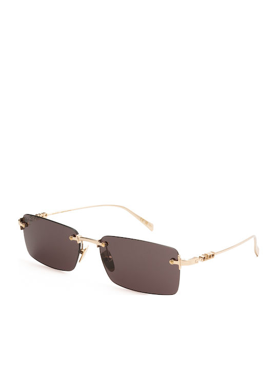 Gucci Unisex Sunglasses With Gold Metallic Frame And Grey Lens GG1941S 001