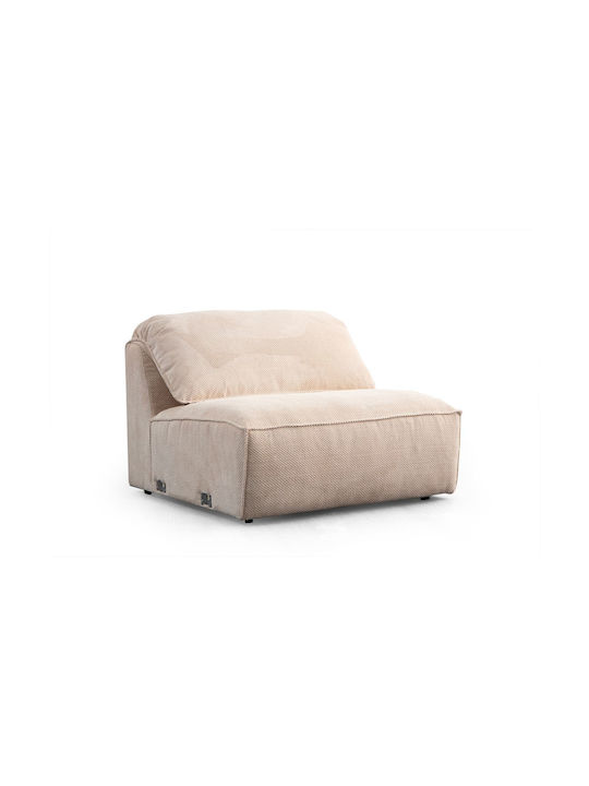 Flamingo Corner 1 Corner Couch Cream 335x385x80 cm