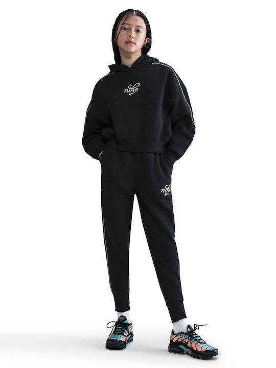 Kids Sweatpants Black Sportswear Club