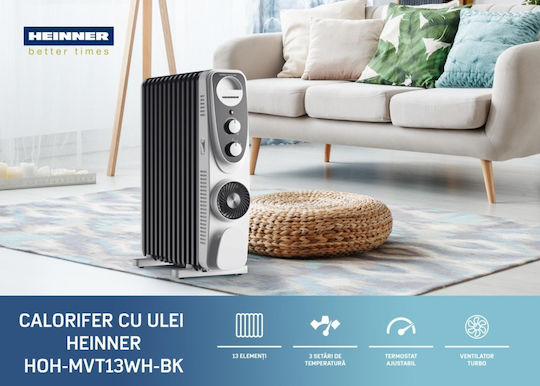 Heinner Radiator cu ulei cu 13 Elemente 2500W