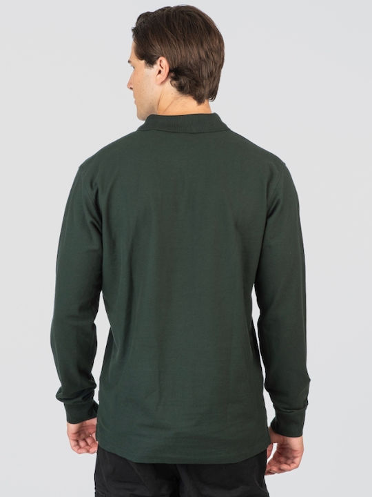 Rebase Polo Μπλούζα Forest Green