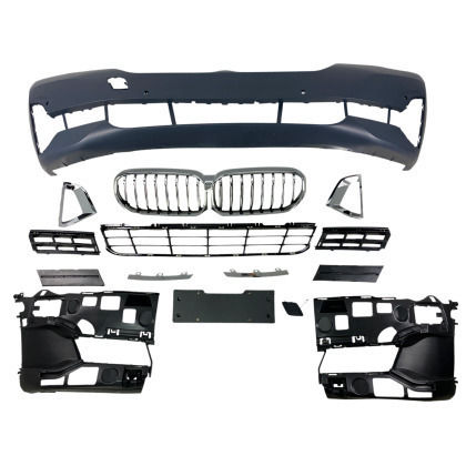 Предна Броня Bmw G30 2020+ 5 Design Отвори Parktronic Камера 51119852199s1