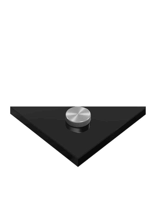 Vidaxl Kitchen Back Panel Black 80 x 40 x 0.8 cm Tempered Glass