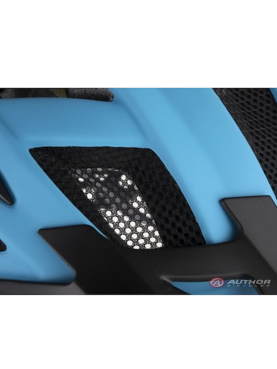 Author Pulse LED X8 Bicycle Helmet City with LED Light Blue