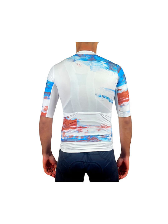 Demaraz Κοντομάνικη Μπλούζα Road Bike Λευκή