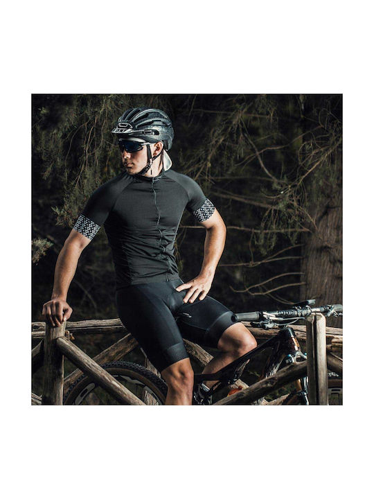 Demaraz Κοντομάνικη Μπλούζα Road Bike Μαύρη