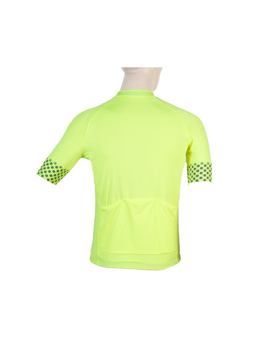 Demaraz Κοντομάνικη Μπλούζα Road Bike Κίτρινη