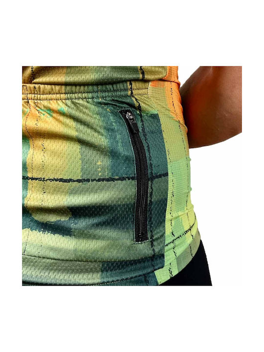 Demaraz Kurze Ärmel Radtrikot Orange