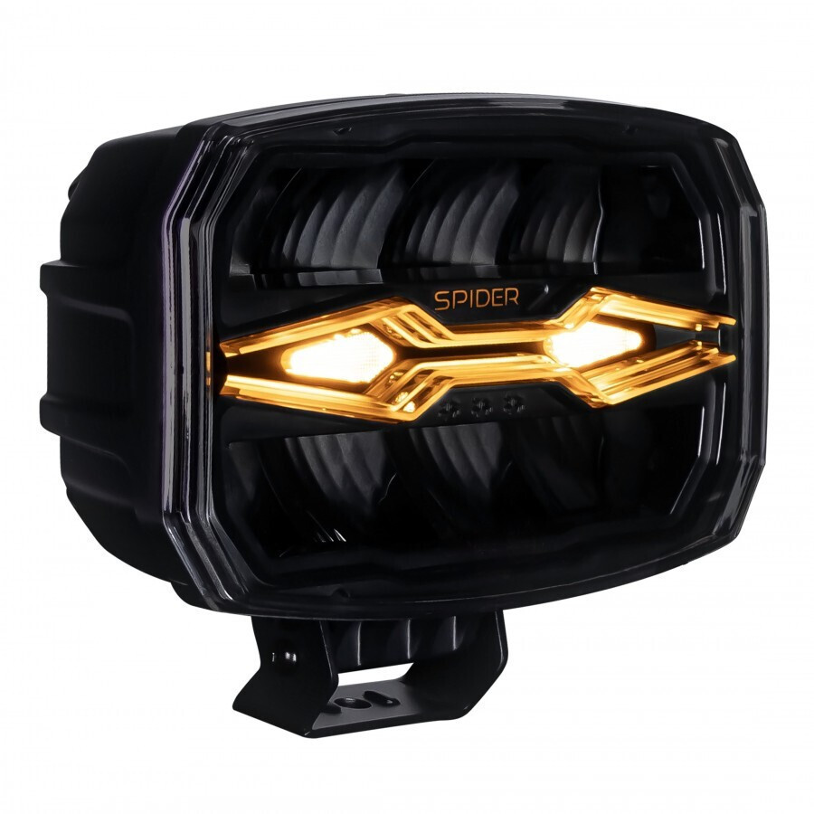 Led Far Auto X-Spider Ninja 12v24v 80w Drl Alb Portocaliu Strobe Led Far Auto X-Spider Ninja 12v24v 80w Drl Alb Portocaliu Strobe