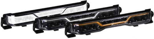 Led Μπάρα X Spider Venom Ψυχρό Λευκό Drl Λευκό Πορτοκαλί Strobe 52cm 80w 1224v Ip69k