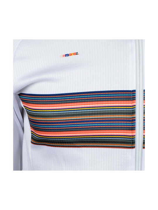 Demaraz Cycling Windbreaker Jacket Long sleeve White