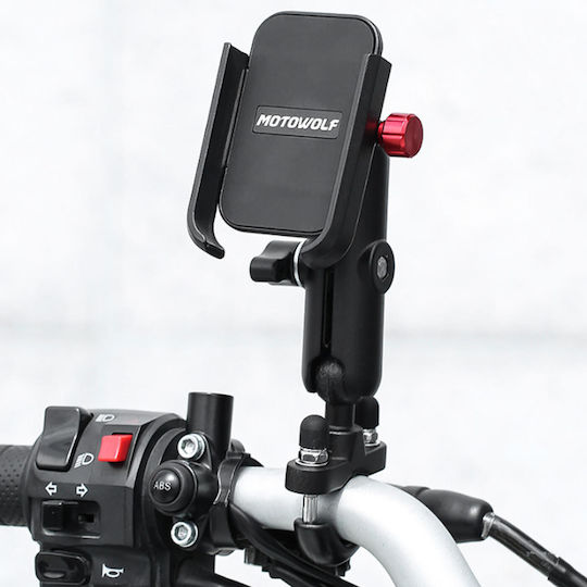 Motowolf Mount Phone Motorcycle with Adjustable Arm 6.7" for Steering Wheel