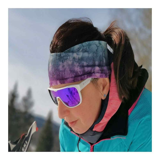 Author Cycling Glasses Combe with White Frame & Multicolour Lenses