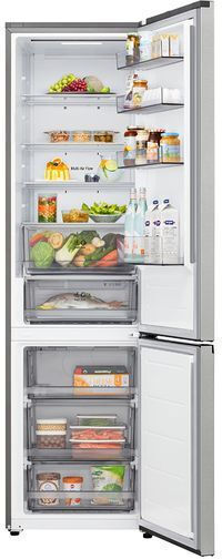 LG Ψυγειοκαταψύκτης 375lt Total NoFrost Υ203xΠ59.7xΒ67.4εκ. Ασημί GBBSJ20EPY
