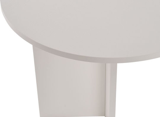 Sablin Маса За Трапезария Дървена Бяла 180x89.5x75см
