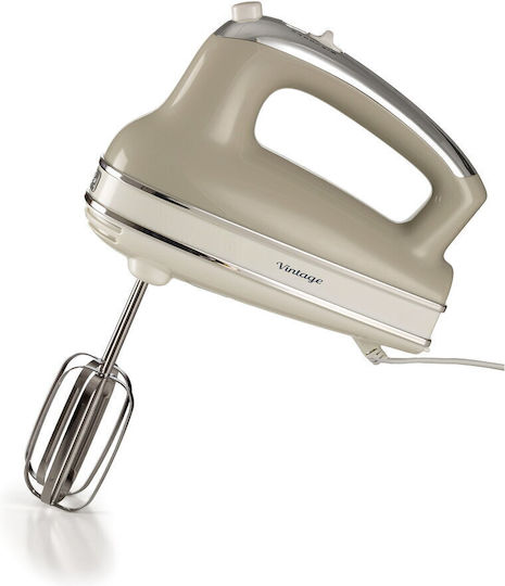 Ariete Vintage Hand Mixer 450W Beige