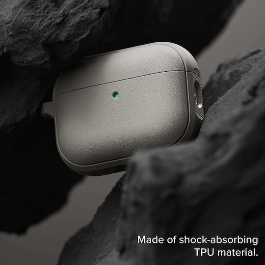 Ringke Onyx Magnetic Hülle Silikon mit Haken in Gray Farbe für Apple AirPods Pro 3