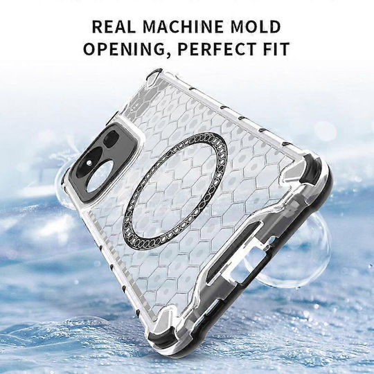 Techsuit Umschlag Rückseite Transparent (Oppo Reno13 F / FS)
