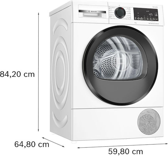 Bosch WQG24501BY Wäschetrockner 9kg mit Wärmepumpe