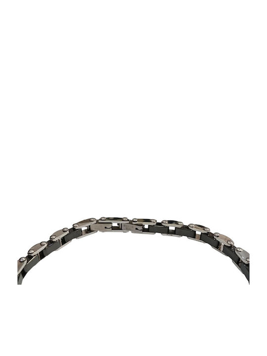Visetti Ανδρικό Βραχιόλι από Ατσάλι 22cm