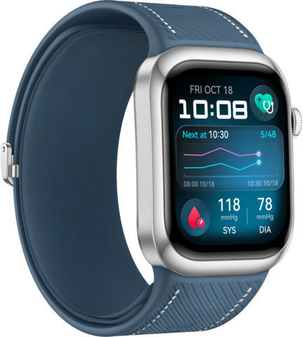 Huawei Watch D2 Aluminium 48mm με Παλμογράφο (Μπλε)