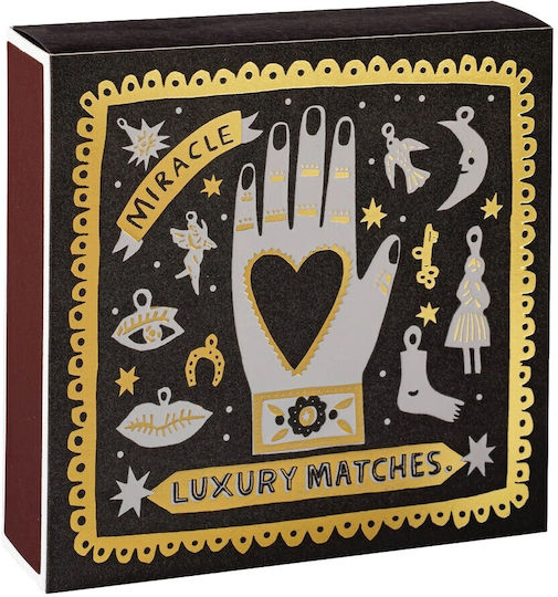 The Archivist Matches 10mm Black 125 Pieces