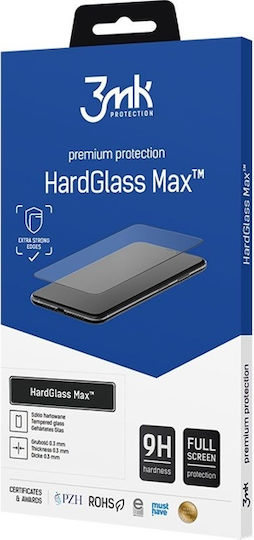 3MK HardGlass Max 0.3mm Tempered Glass Black (iPhone 17 Pro)