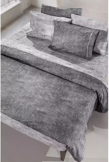 Guy Laroche Set Cearșafuri 240x265cm. Safari Antracit 4buc