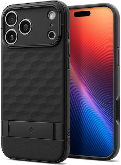 Caseology Parallax S Back Cover Σιλικόνης Μαύρο (iPhone 17 Pro Max)