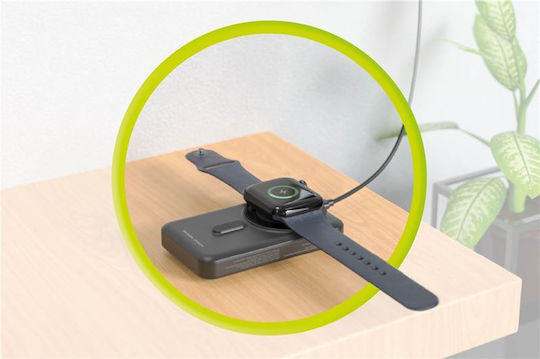 Mobile Origin PB11 MagSafe Power Bank 10000mAh 15W με Θύρα USB-C Power Delivery Μαύρο